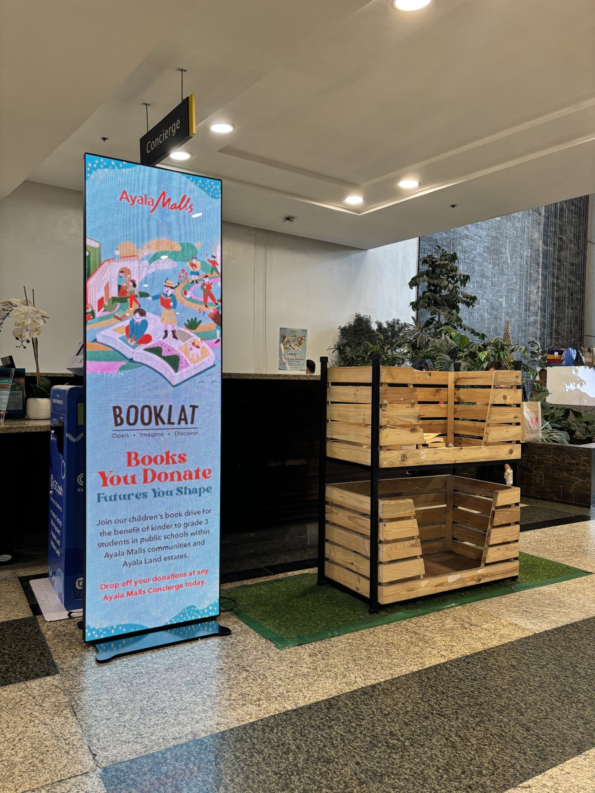 Booklat Project at Glorietta Mall Makati